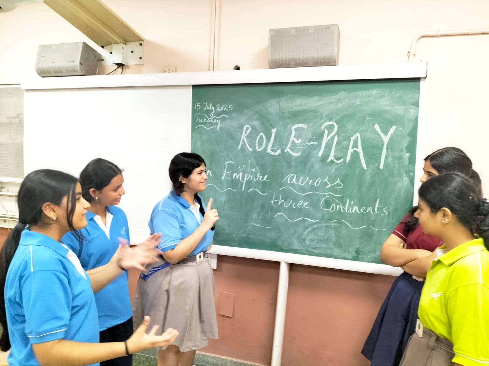 Class XI Explores Roman Society Through Role Play